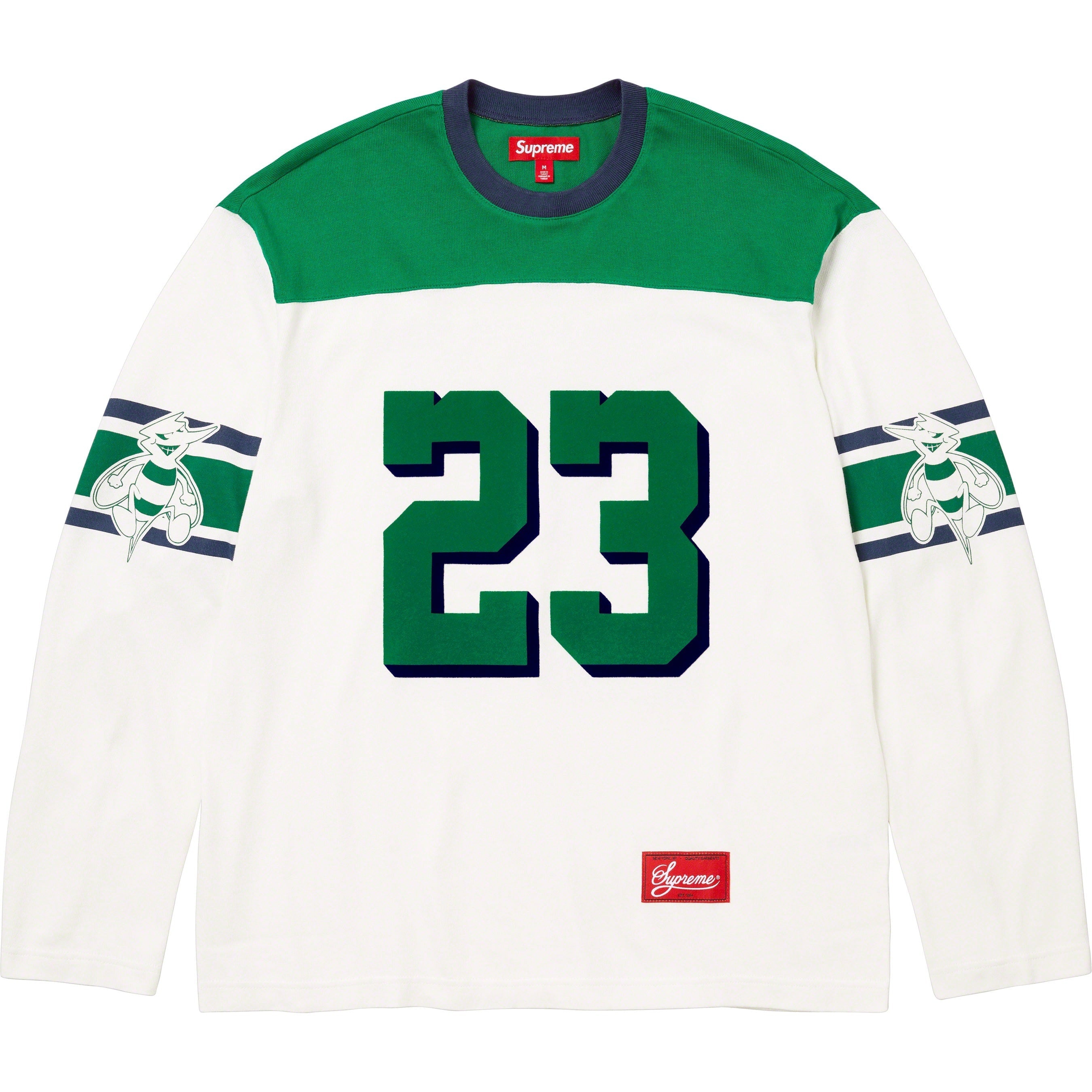 Bumblebee L/S Football Top view 2